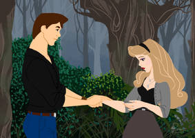 Modern Couple: Philip and Briar Rose (Aurora)