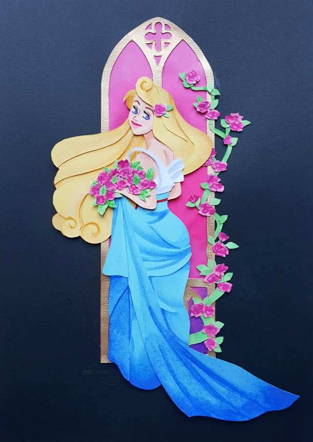 Paper Princess Aurora