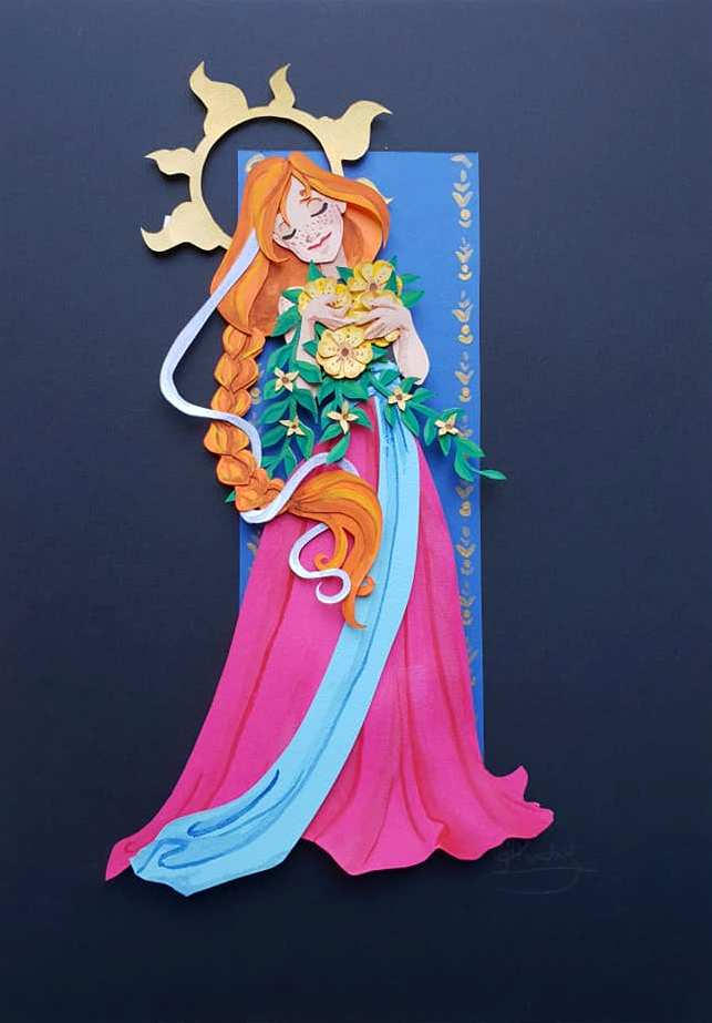 Paper Princess Anna by Tella-in-SA on DeviantArt