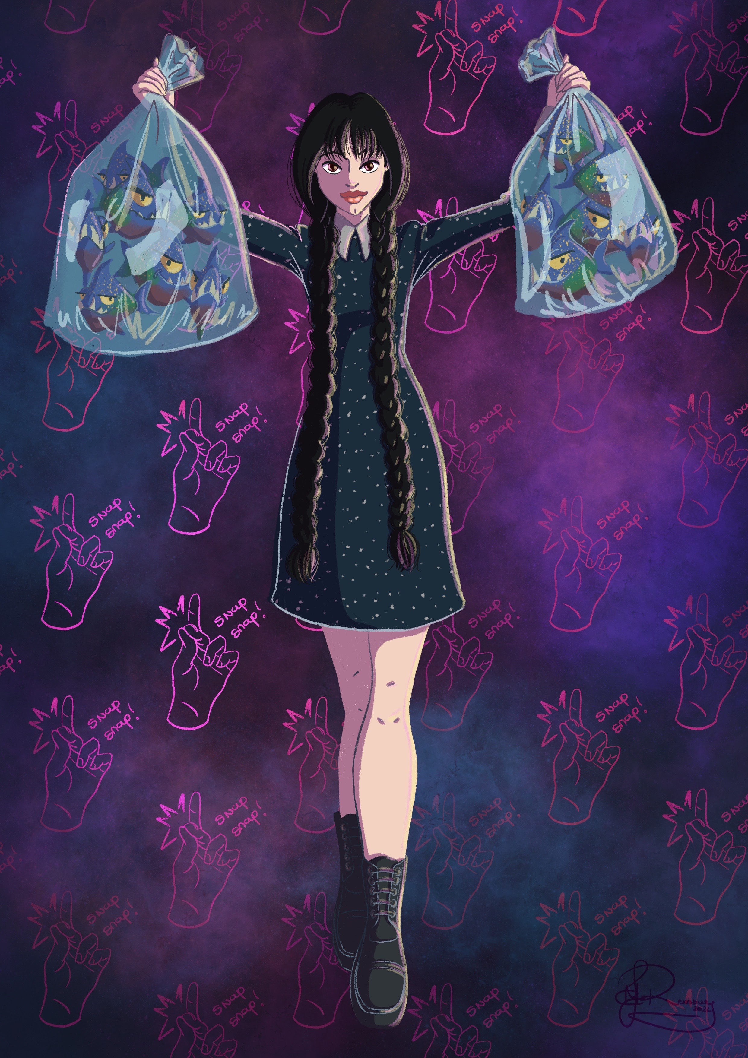 Wednesday Deviantart Wednesday Addams by Tella-in-SA on DeviantArt