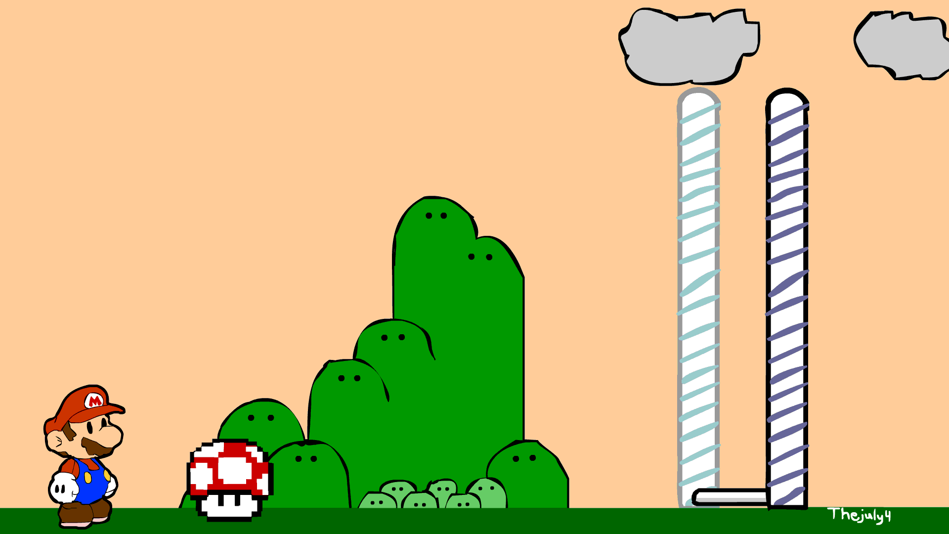 Mario Level End Scene Gif In Flash By Thejuly4 On Deviantart Mario Level End Scene Gif In Flash By Thejuly4 On Deviantart