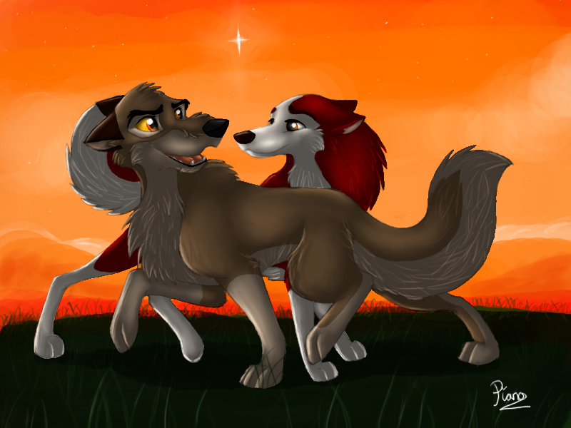 Jenna and Balto