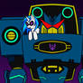 Animated Soundwave and Vinyl Scratch