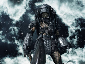 Hot Toys Ancient Predator snow