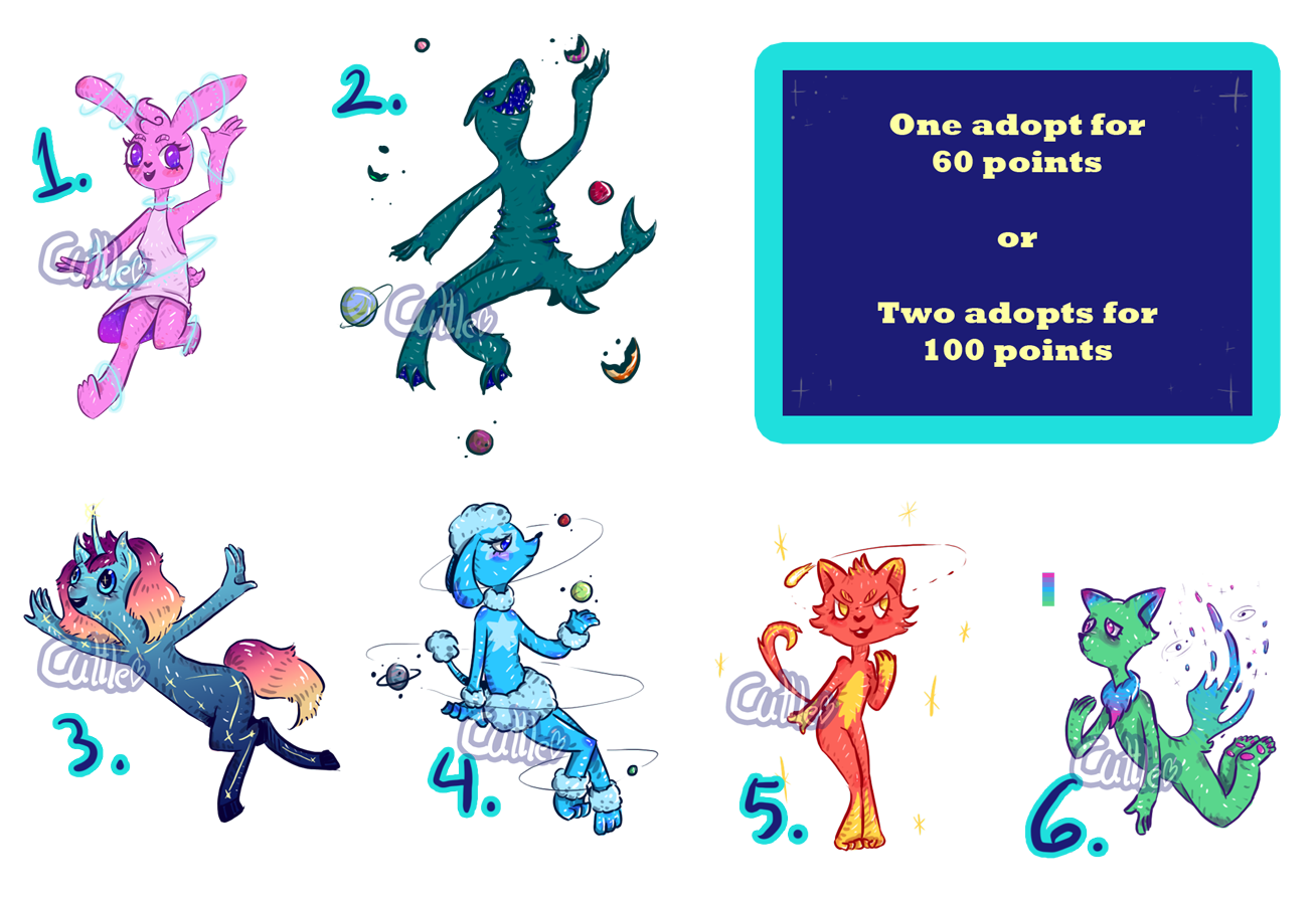 Cosmic Animal Adopts  [OPEN]