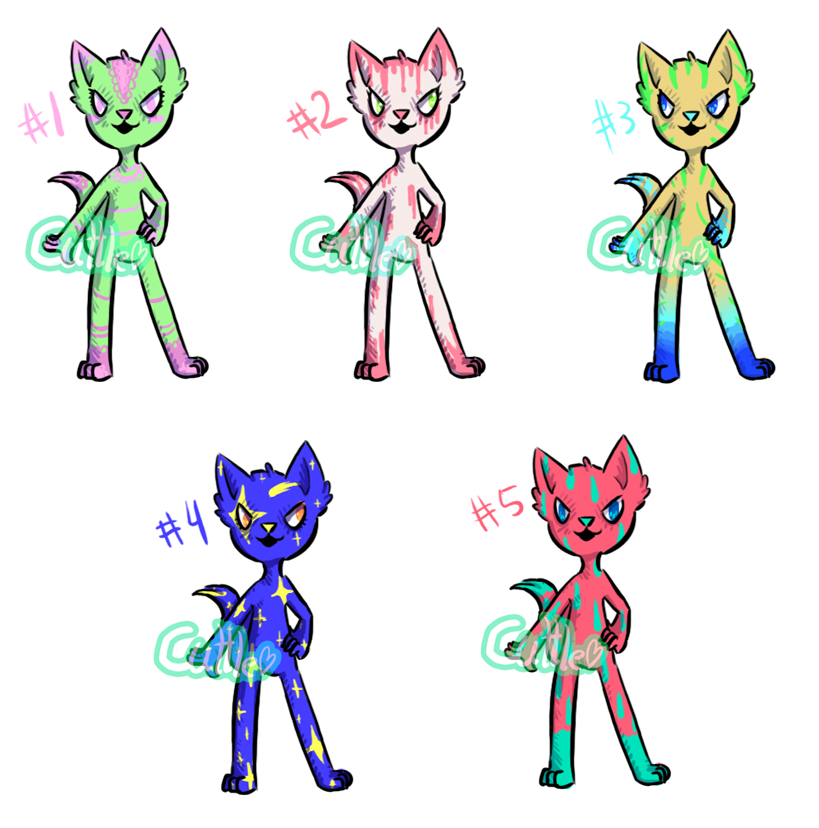 Neon Fox Adopts [OPEN]