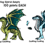 (OPEN 1/2) 100 point SeaWing Hybrid Adopts