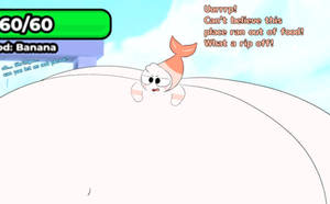 Shrimpo eats everything!