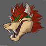Bowser Head Scribble