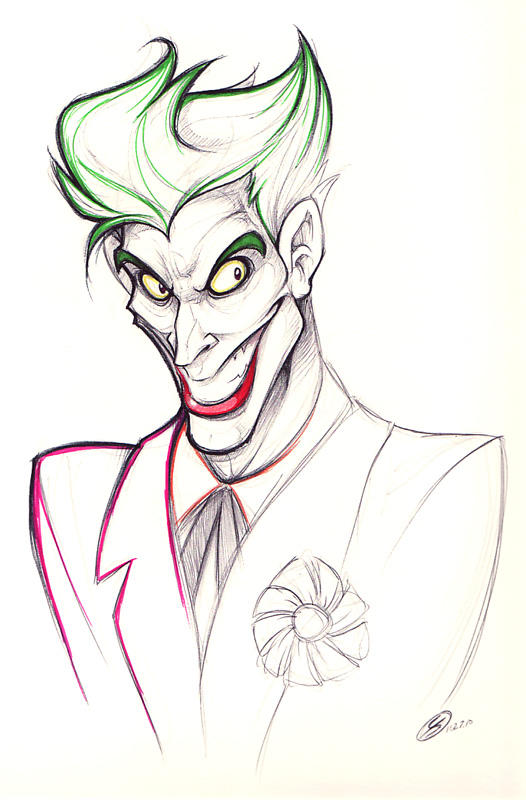 That Joker Smile by zillabean on DeviantArt
