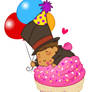 Birthday thanks from chibi Layton :D