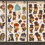 99 Stickarats:  A PL Sticker Set