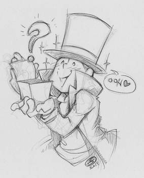 Goofy Layton Sketch:  2Hoots suggests...