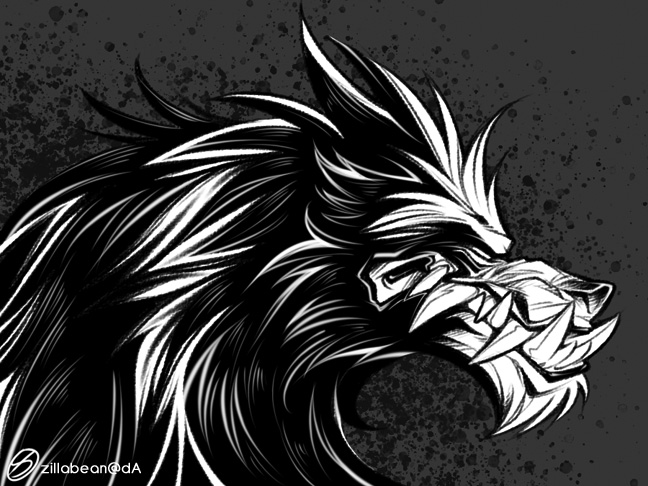 Black werewolf