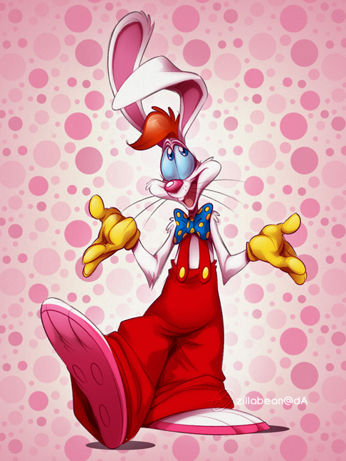 That goofy rabbit by zillabean on DeviantArt