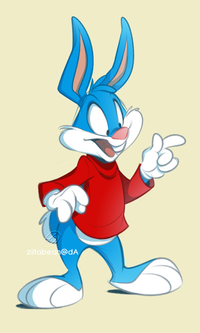 Buster Bunny by zillabean on DeviantArt