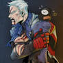 Commission: Bloodied Soldier76