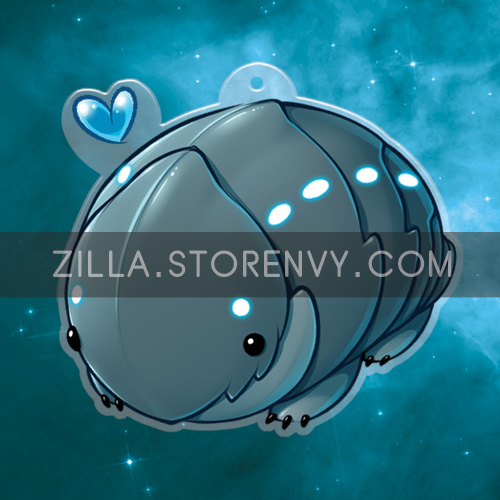 Wee Baby Pillbug charm!