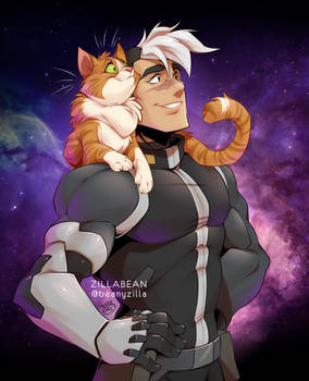 Commission: Shiro and kitty custom phone case