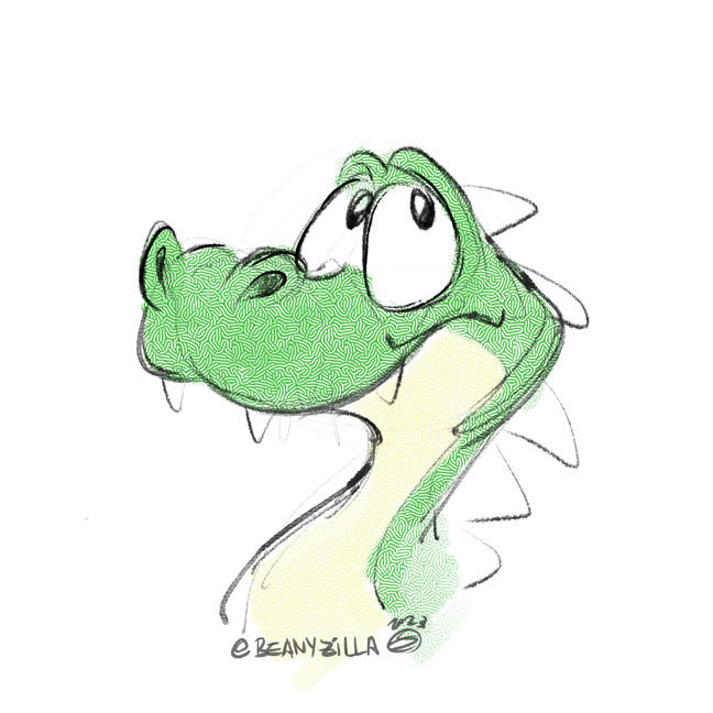 Goofy Exploding Dragon Goofy dragon sketch by zillabean on DeviantArt