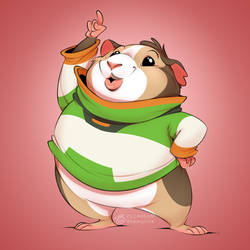 Commission: Guinea pig cosplays