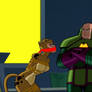 cheetan tied by lex luthor