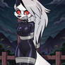Loona in catsuit bound and gagged remake