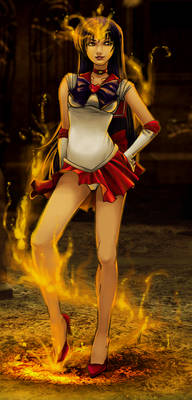 Sailor Mars Fire Priestess