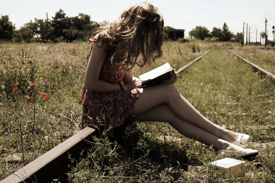 The reader by angela-madalina