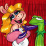 Miss Piggy and Kermy