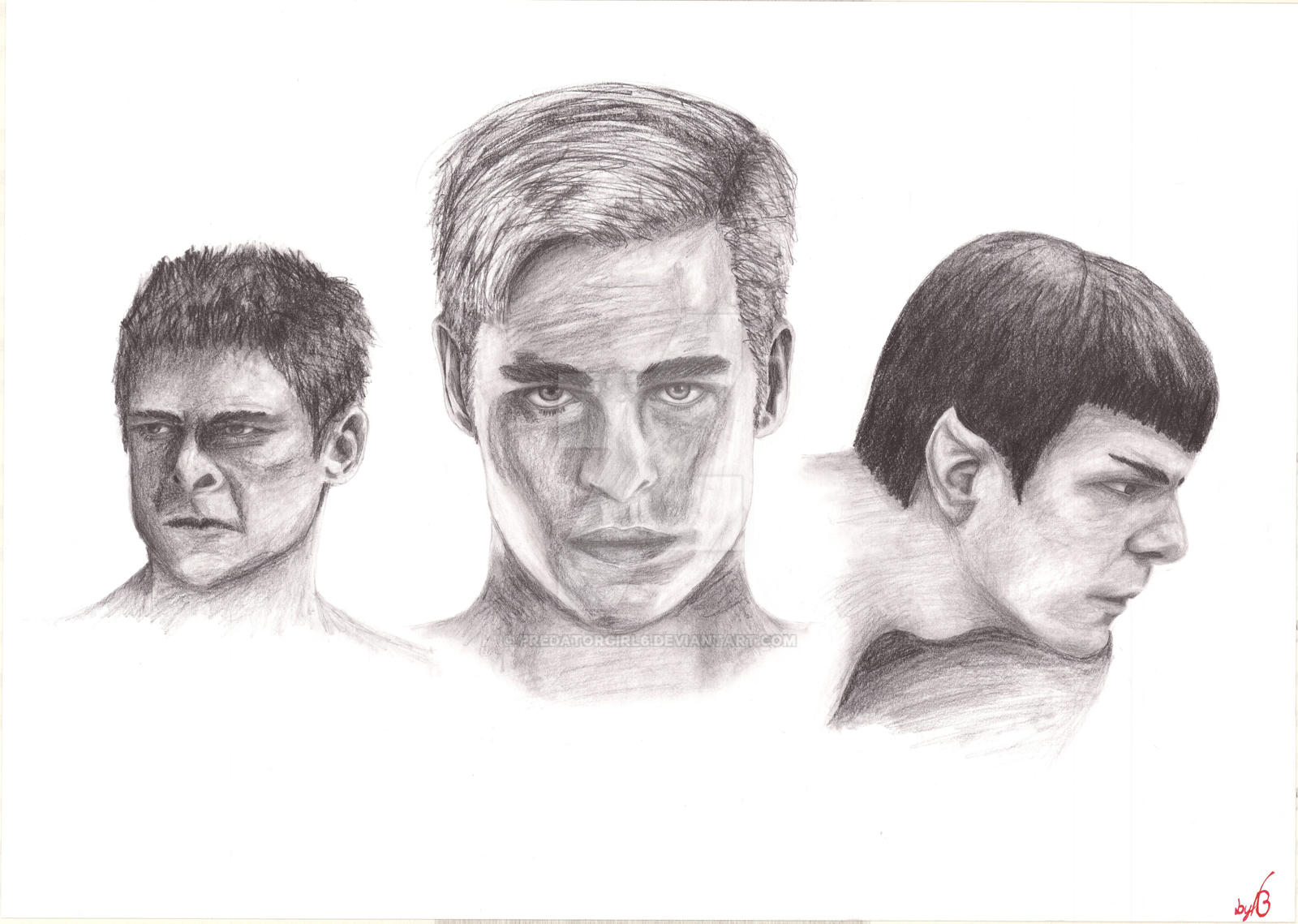 Star Trek Beyond - Kirk, Spock, McCoy by PredatorGirl6 on DeviantArt