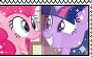 Twilight x Pinkie ship stamp