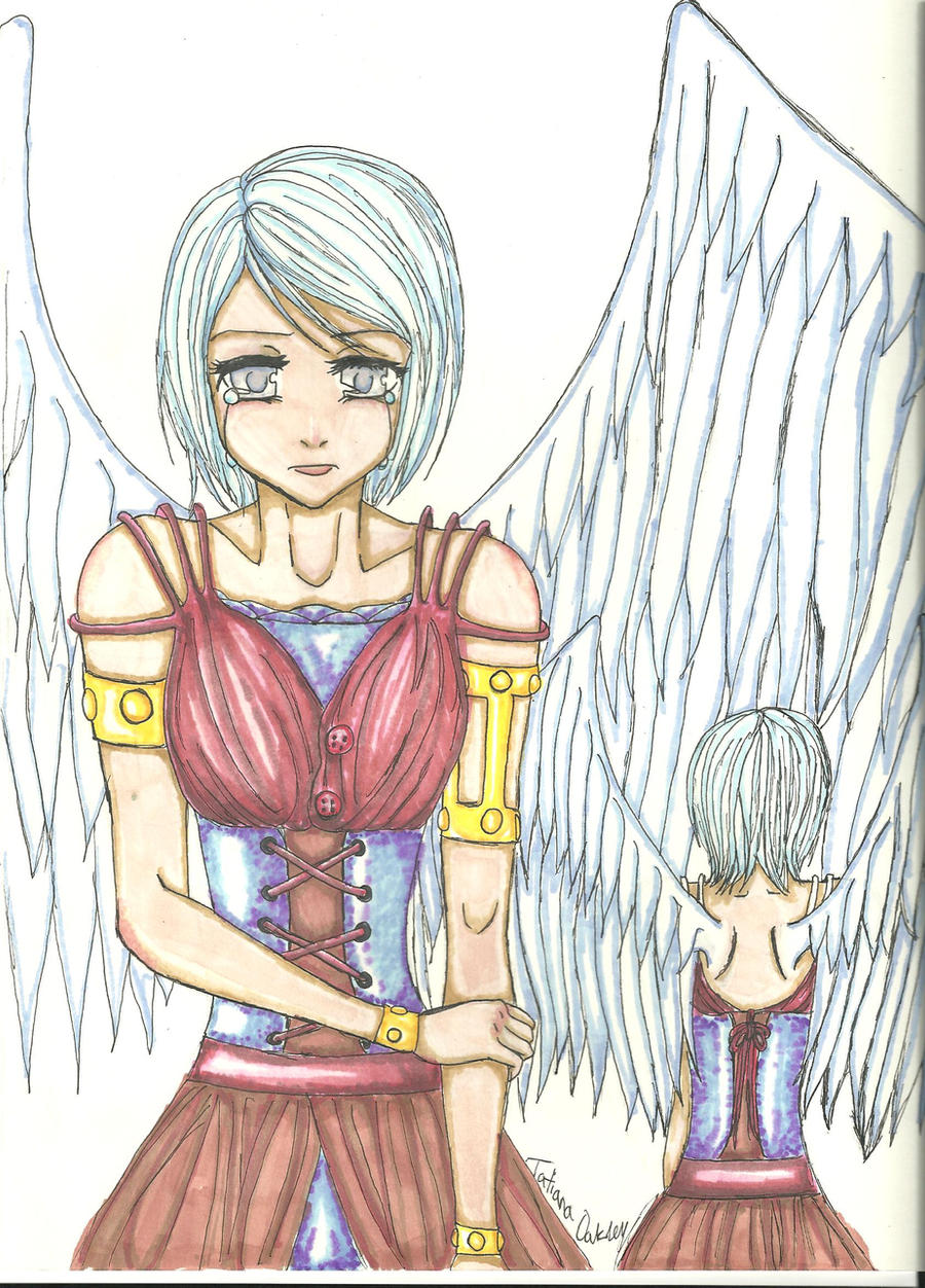 Crying Angel Finished