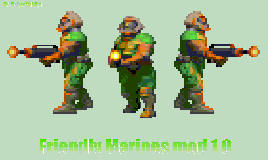 Doom - Friendly Marines Mod