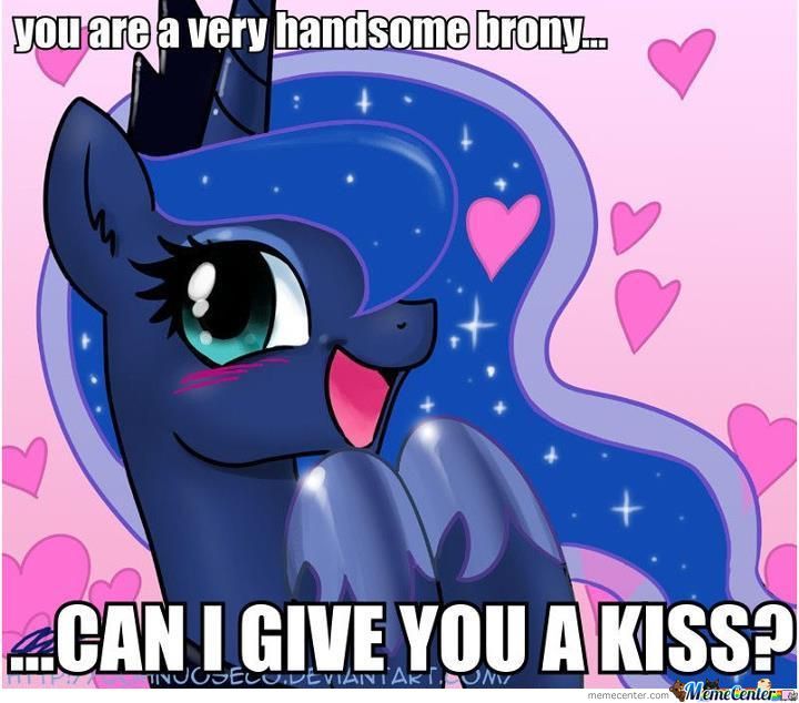 Well, this brony is cute...