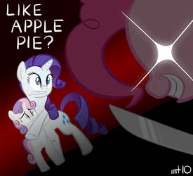 Pinkamena Diane Pie - Rarity and Sweetie Belle