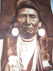 Chief Joseph watercolor