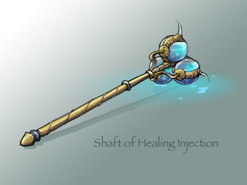 Custom Magical Healing Implement