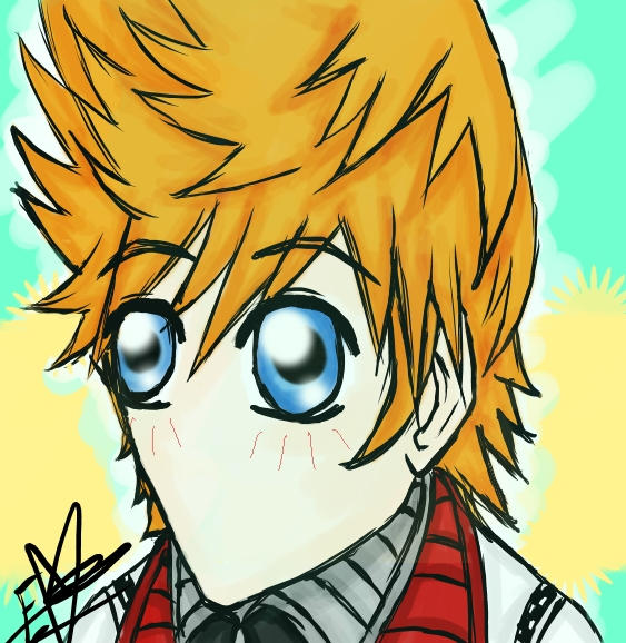 Chibi Roxas by Chibi-Isse on DeviantArt