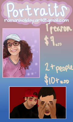 Commissions Details: Portraits