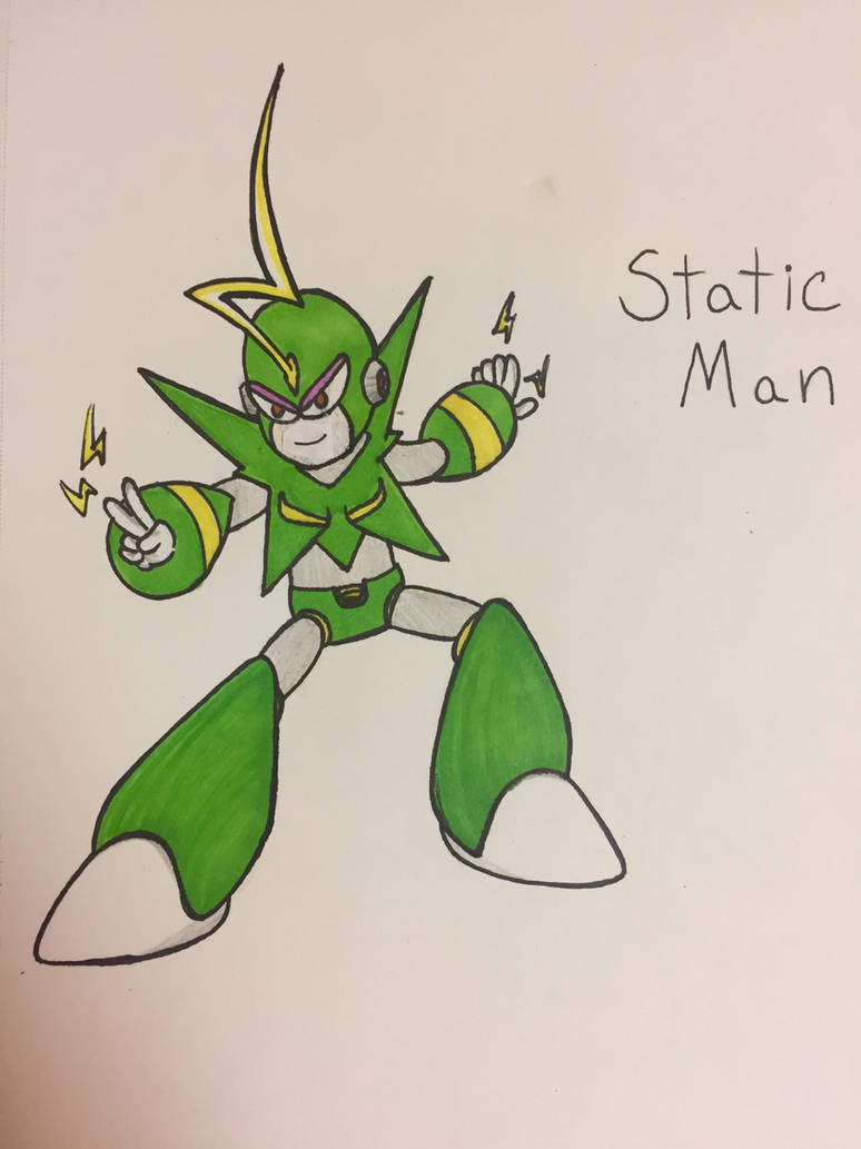 Static Man by AngeloRosales64 on DeviantArt