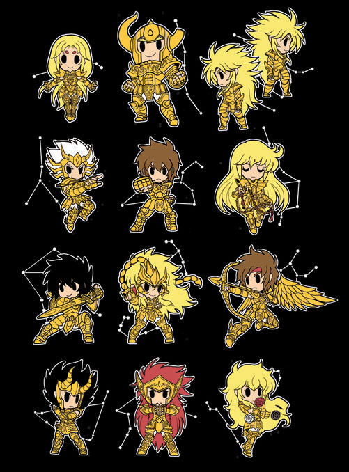 saint seiya - gold saints by spoonybards on DeviantArt