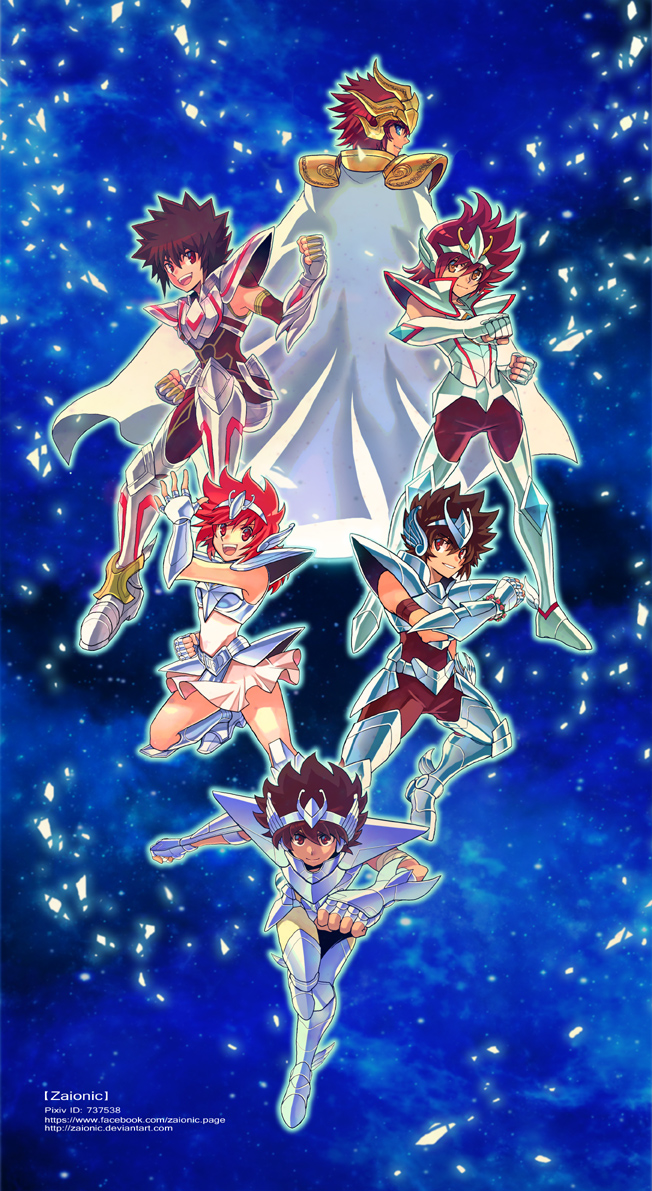 Saint Seiya Omega by zeniltonjrart on DeviantArt