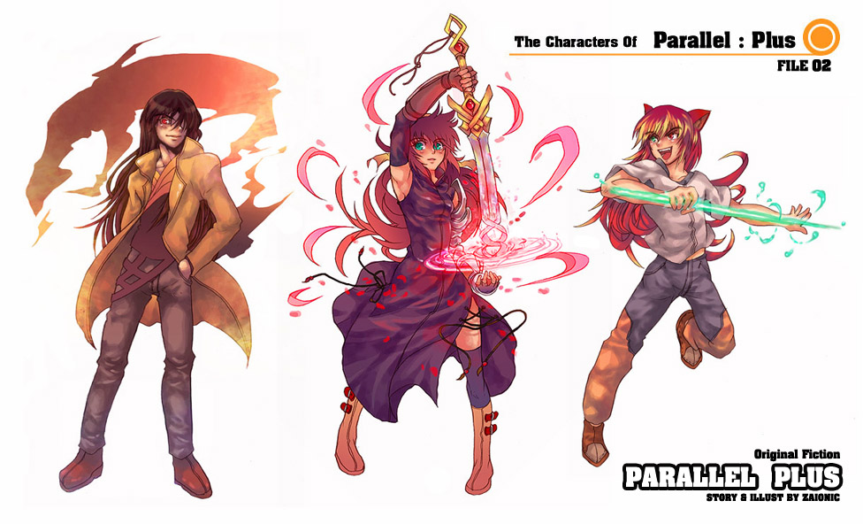 Characters From Parallel Plus