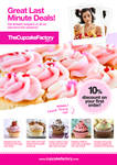 A4 PSD Cupcake Magazine Ad by quickandeasy1