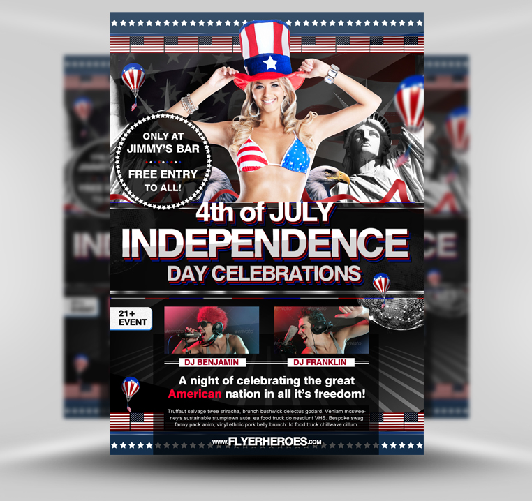 Independence Day Flyer Template