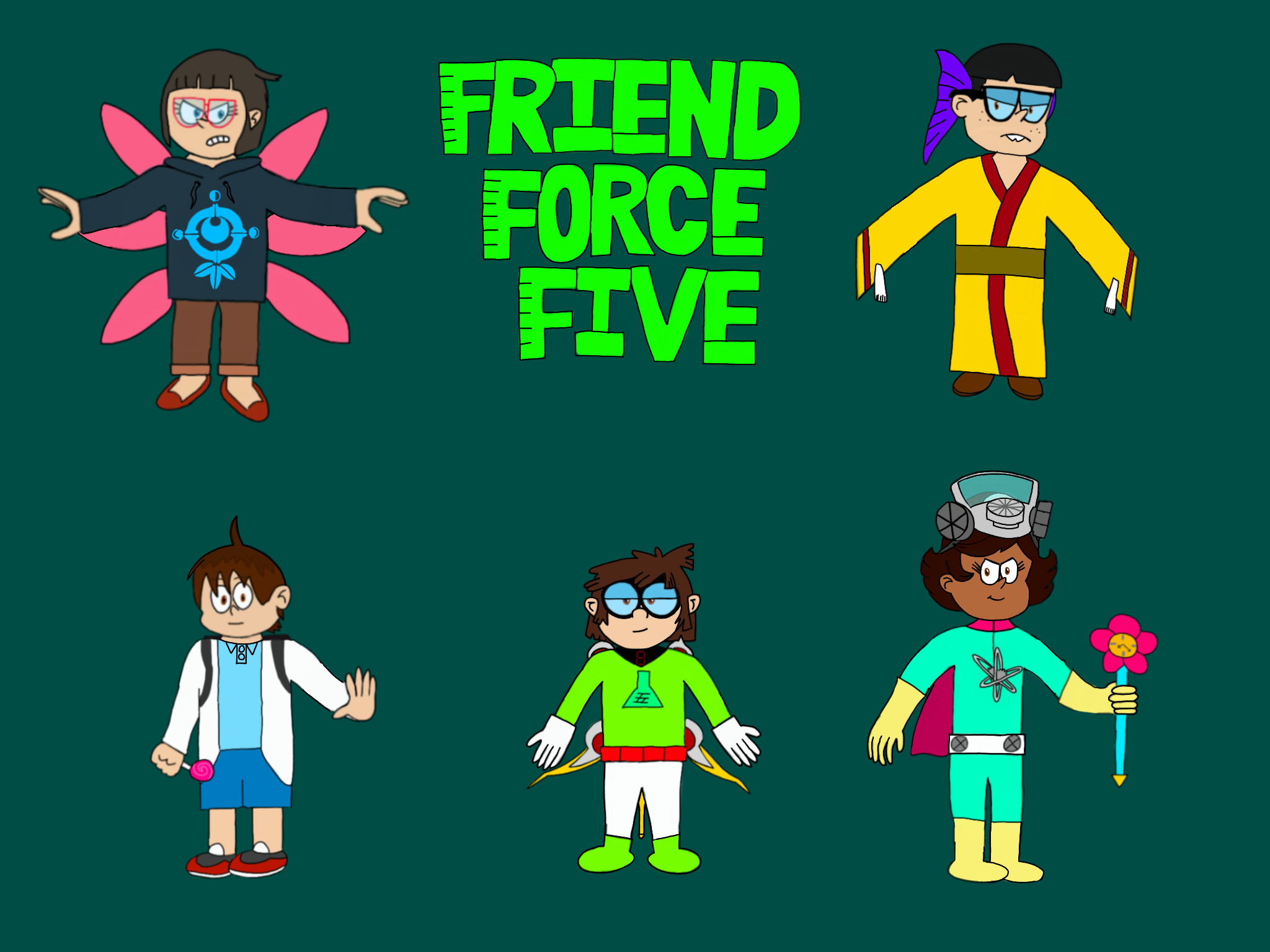 Friend Force Five by murphase2 on DeviantArt
