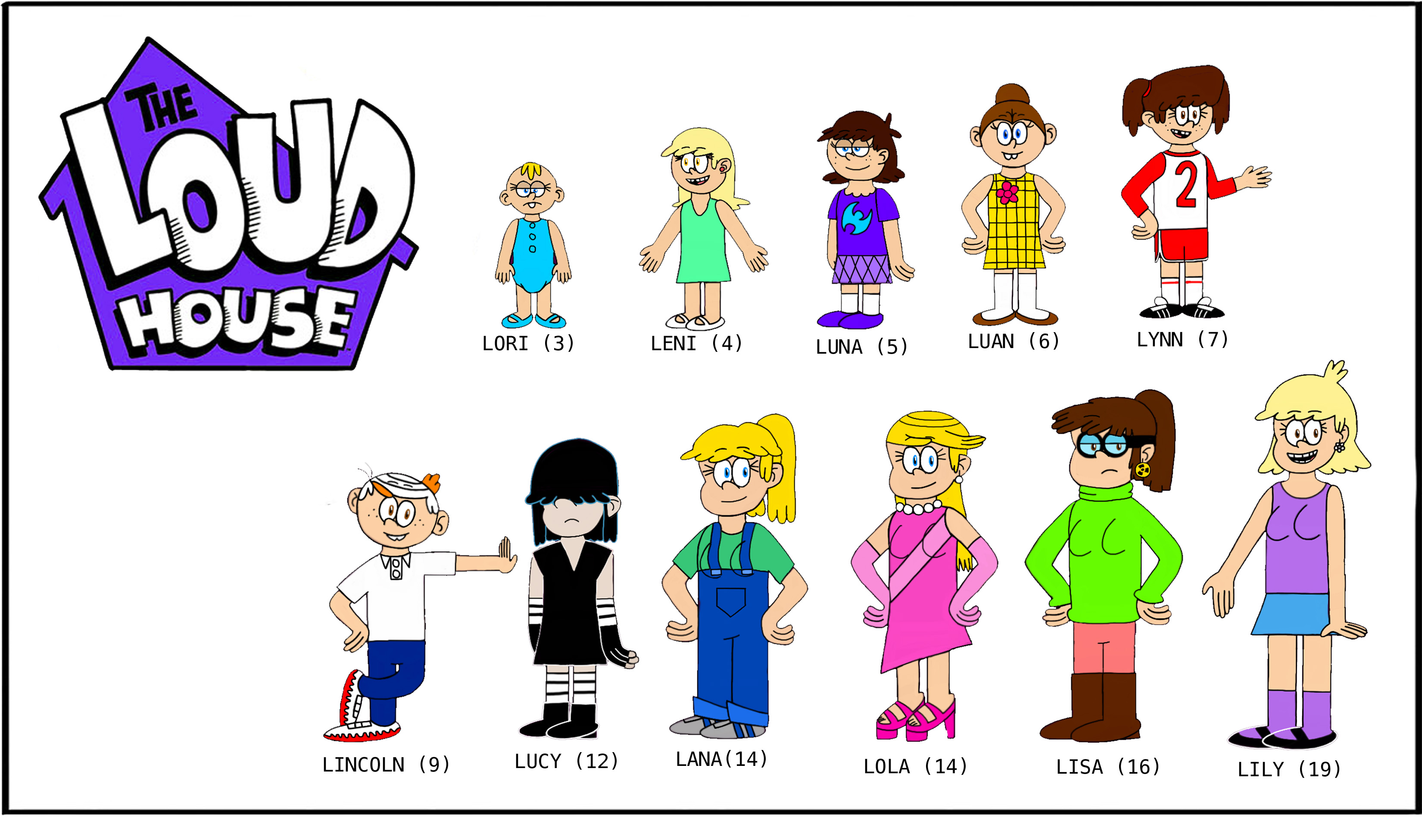 The Loud House Age Swap Au By Murphase2 On Deviantart 