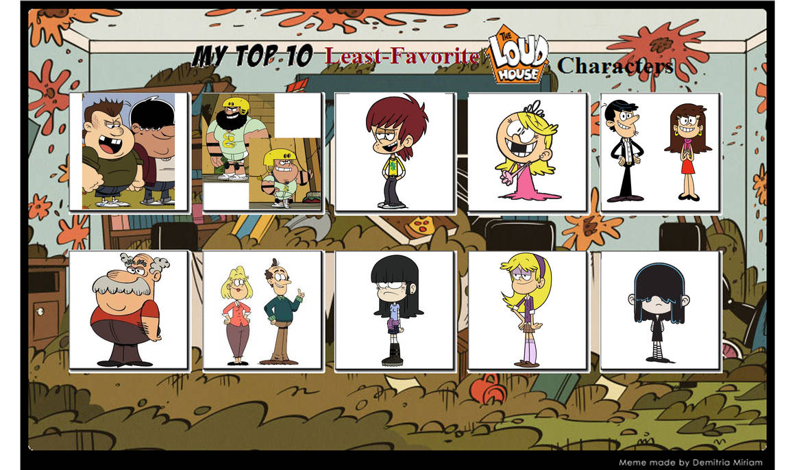 Top Ten Worst Loud House Characters By Murphase2 On DeviantArt top-ten-worst-loud-house-characters-by-murphase2-on-deviantart