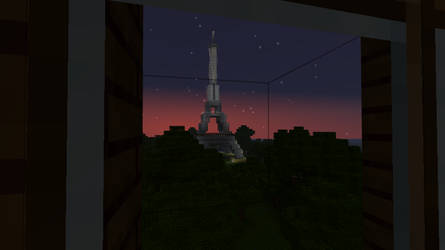 Minecraft - Eiffel Tower